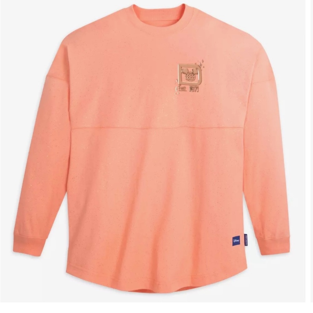Disney World Coral/Peach Long Sleeve Spirit Jersey